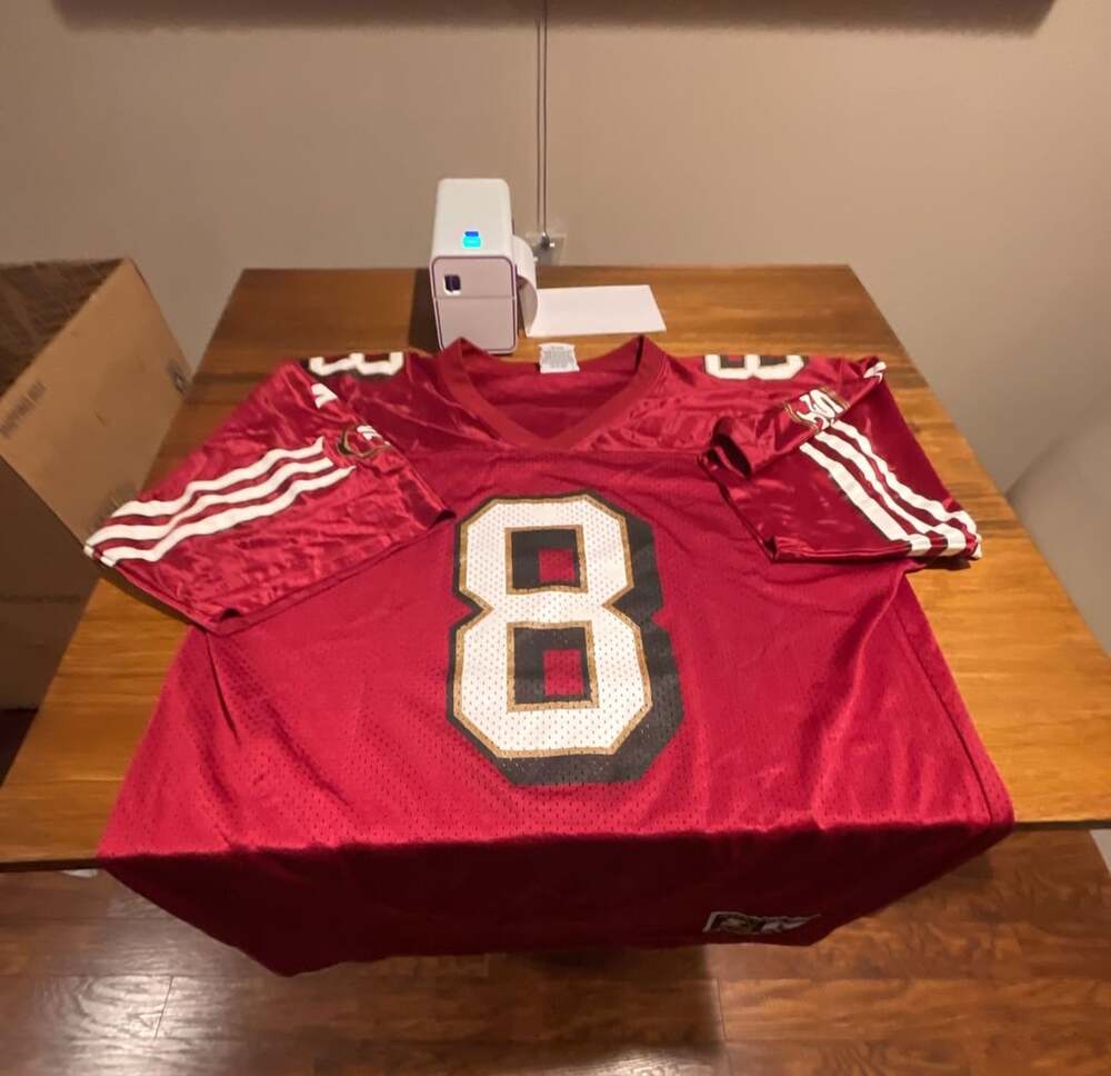 Starter San Francisco 49ers Steve Young Jersey Size 48/L Vintage Red